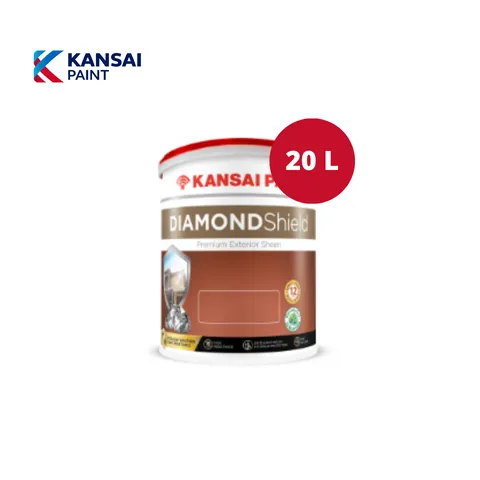 Kansai Paint Diamond Shield Cat Tembok Eksterior 20 Liter 315-Mineral Green - Surabaya