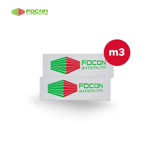 Focon Bata Ringan m3 60 cm x 20 cm 10 cm - Kaje Jaya Gemilang