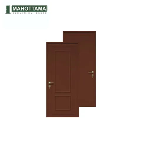 Mahottama Mas25 Brown - Pintu Aluminium 90 x 215 90 x 215 Cm Kanan - Surabaya