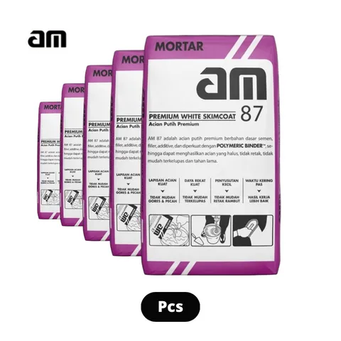AM 87 Acian Putih Premium 5 Kg Set - Surabaya