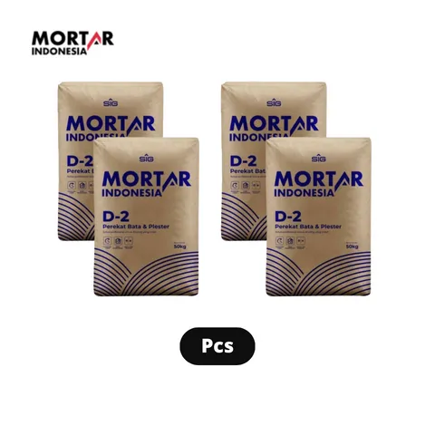 Mortar Indonesia Perekat Bata & Plester 50 Kg - Graha Bangunan