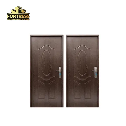 Fortress Metal 02 Coklat 90 Cm x 230 Cm x 5 Cm - Surabaya