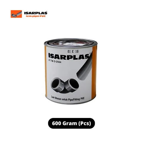 Isarplas Lem Pipa PVC Kaleng 400 Gram - Abadi