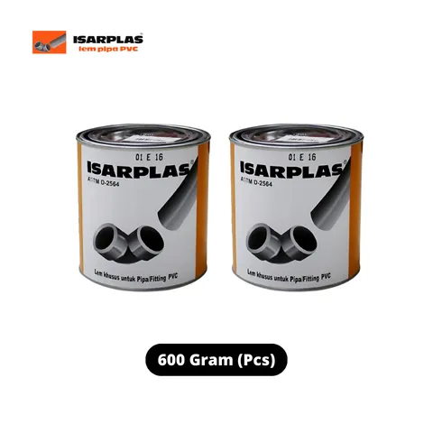 Isarplas Lem Pipa PVC Kaleng 400 Gram - Sembilan Satoe