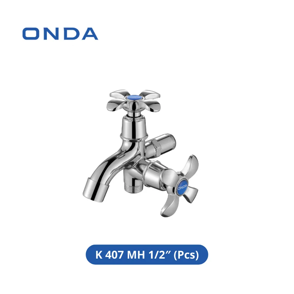 Onda Stop Kran 2 Cabang 407 Pcs - Sumber Sentosa