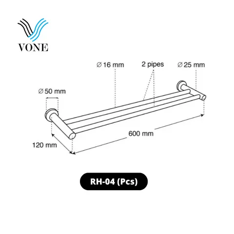 Vone Towel Rack RH-4 Pcs - Surabaya
