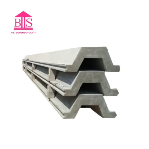 Bumindo Corrugated Concrete Sheet Pile