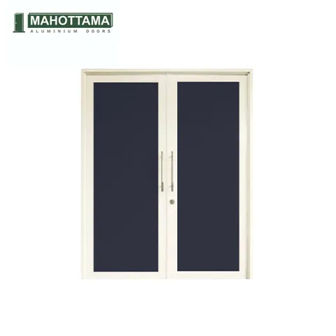 Mahottama Mas 06 Dark Grey Ivory - Pintu Aluminium 174 x 215