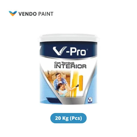 Vendo Paint V-Pro Cat Tembok Interior 20 Kg 20 Kg - Surabaya