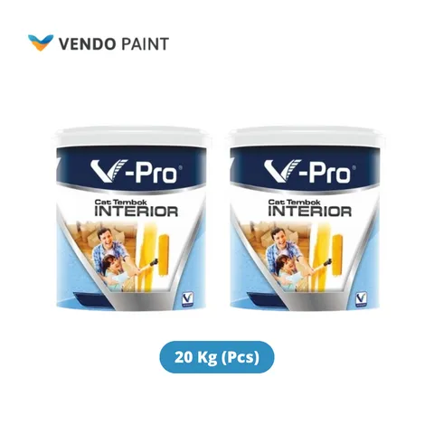 Vendo Paint V-Pro Cat Tembok Interior 20 Kg 20 Kg - Surabaya