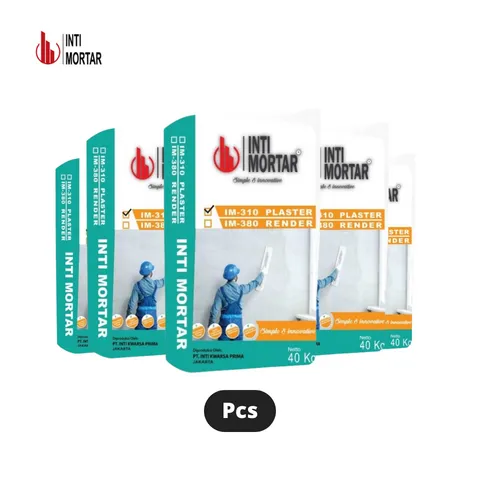 Inti Mortar 310 Plaster 40 Kg Sak - Surabaya