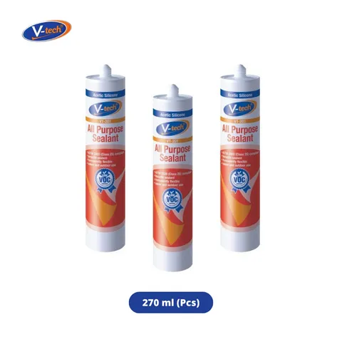 V-Tech VT 201C All Purpose Sealant 270 ml - Surabaya
