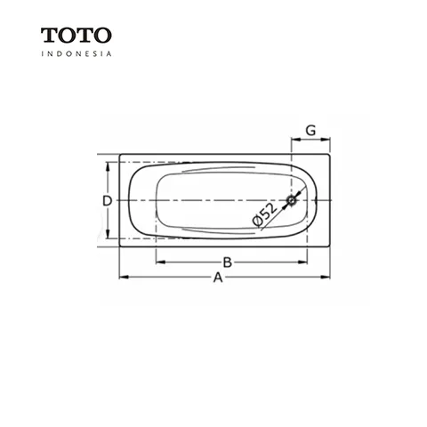 TOTO FB 1700 - 75