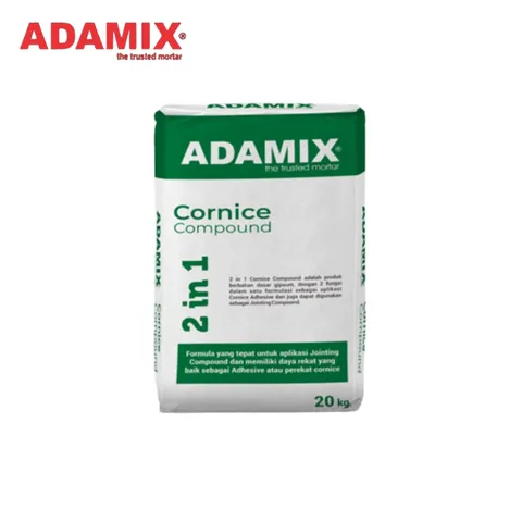 Adamix Cornice Compound 20 Kg - Surabaya