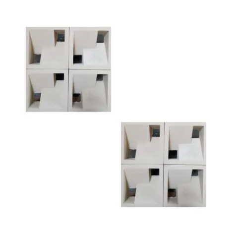 Roster Minimalis L2 Putih 1 M2 (Isi 25 Pcs) Putih - Surabaya