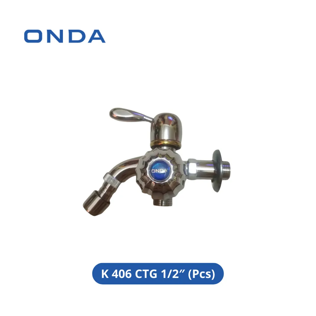 Onda Stop Kran 2 Cabang 406 Pcs - Sumber Sentosa
