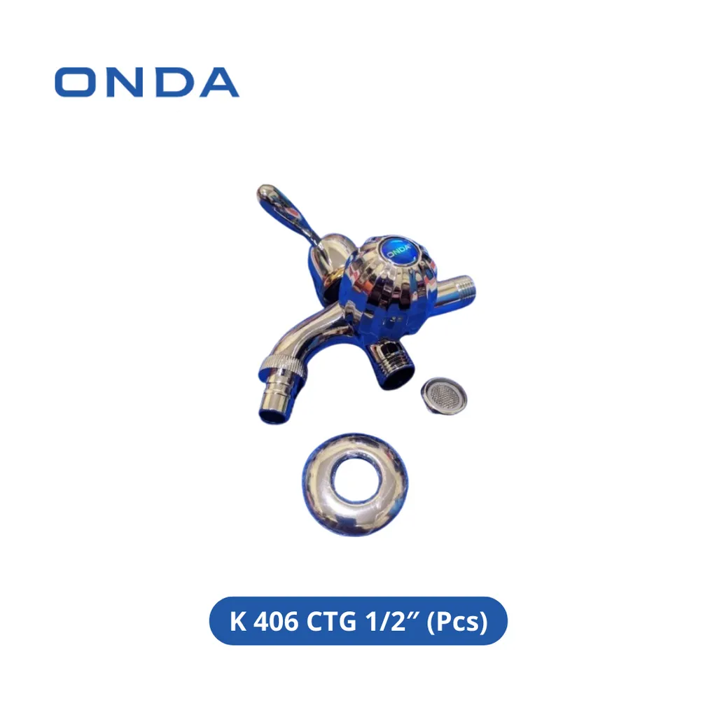 Onda Stop Kran 2 Cabang 406 Pcs - Sumber Sentosa