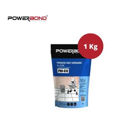 Powerbond Pro-678 Perekat Keramik Klasik 1 Kg Pcs - Surabaya