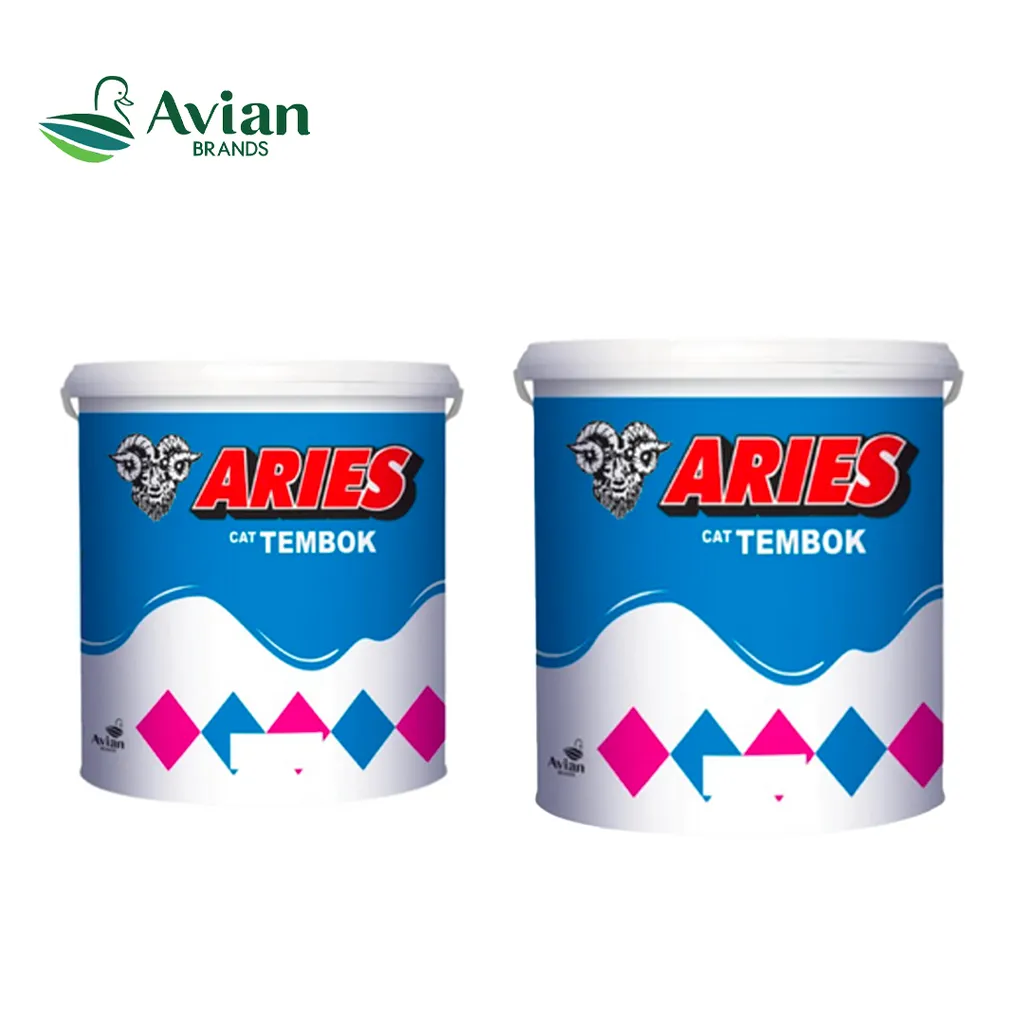 Avian Aries Cat Tembok 5 Kg 661 Green Tea - Boma Jaya