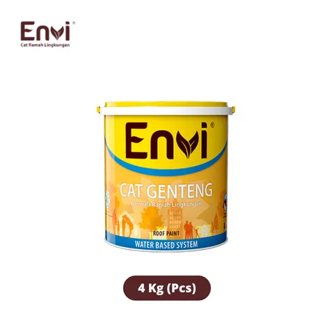 Indaco Envi Cat Genteng 4 Kg 8R45-White Roof - Surabaya