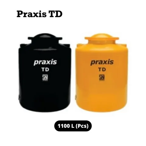 Praxis Tandon Air 1100 Liter Kuning - Surabaya