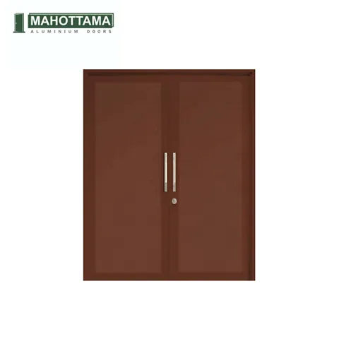 Mahottama Mas 06 Brown - Pintu Aluminium 174 x 215 174 x 215 Cm - Surabaya
