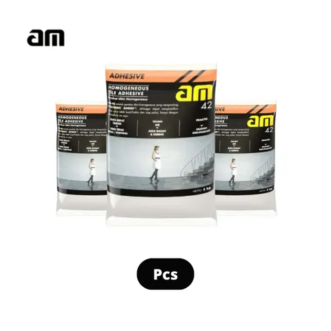 AM 42 Perekat Ubin Homogeneous 5 Kg Set - Surabaya