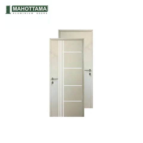 Mahottama Mas40 Ivory - Pintu Aluminium 80 x 200 80 x 200 Cm Kanan - Surabaya