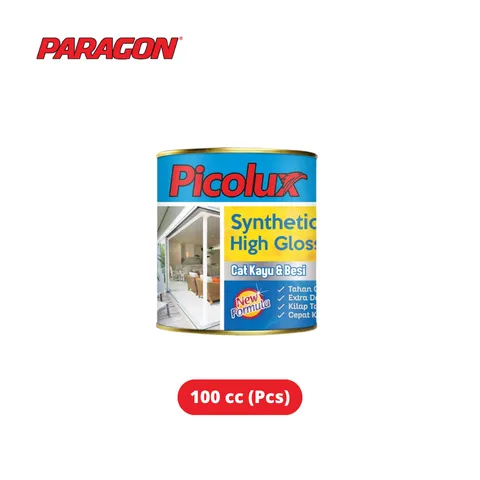 Paragon Picolux Cat Kayu & Besi 100 cc 9234-Black Matt - Surabaya
