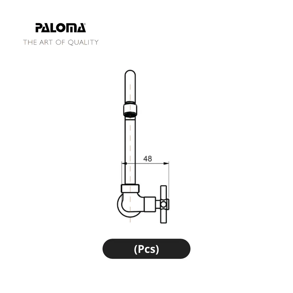 Paloma FCP 6363 Kran Angsa Dinding Pcs - Surabaya
