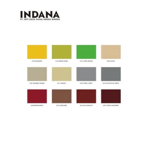 Indana Nitrolux Cat Besi dan Kayu Kaleng (450 cc) 053.butter cream - Al Inayah