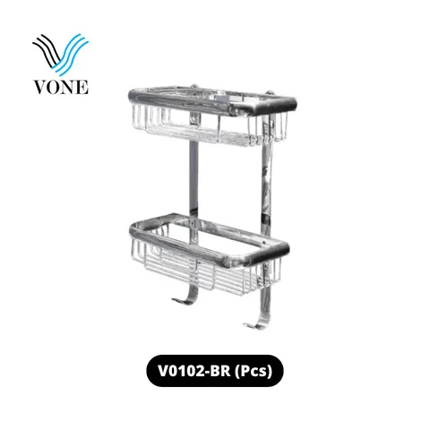 Vone Premium Long Shelf V0102-BR Pcs - Surabaya