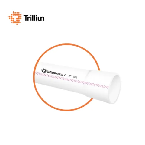 Trilliun Pipa PVC Basics D Putih