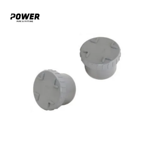 Power Fitting Pipa uPVC Clean Out Cap D Pcs 4" - Surabaya