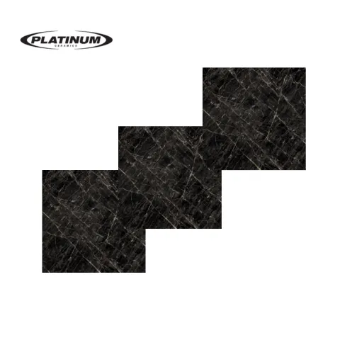 Platinum Keramik Santana Black 60 Cm x 60 Cm - Surabaya