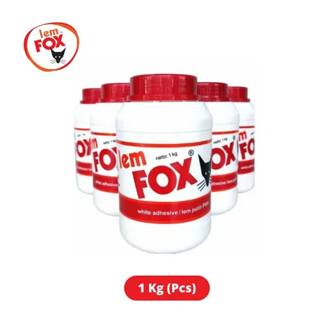 Lem Fox Putih Botol 1 Kg - K2 Jaya