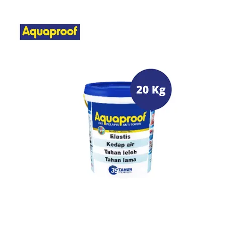 Aquaproof Cat Pelapis Anti Bocor 20 Kg Abu Muda - Tawi Makmur 1 