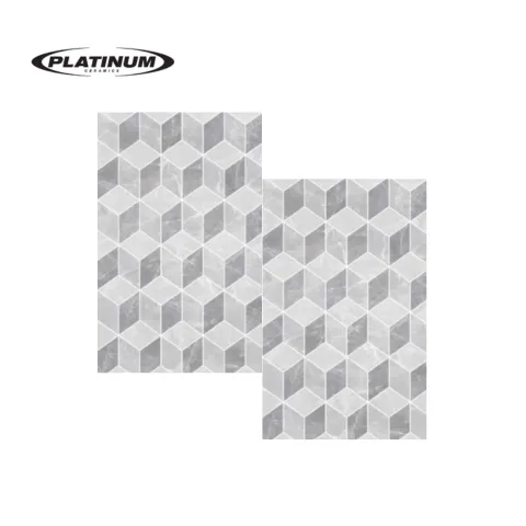 Platinum Keramik Baxter Grey Embossed