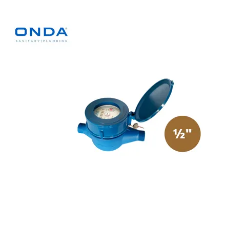 Onda Water Meter Plastic Meteran Air 1/2" Pcs - Surabaya