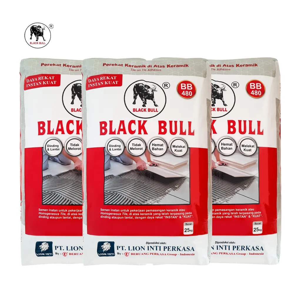Black Bull Perekat Keramik di atas Keramik 40 Kg - Big Lion