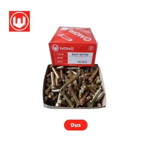Wowo Dynabolt 10 mm x 97 mm Dus 10 mm x 97 mm - Sinar Gemilang