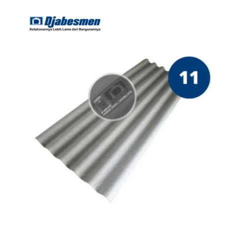 Djabesmen Asbes Gelombang Kecil 11 150 cm x 80 cm - Karsa Jaya