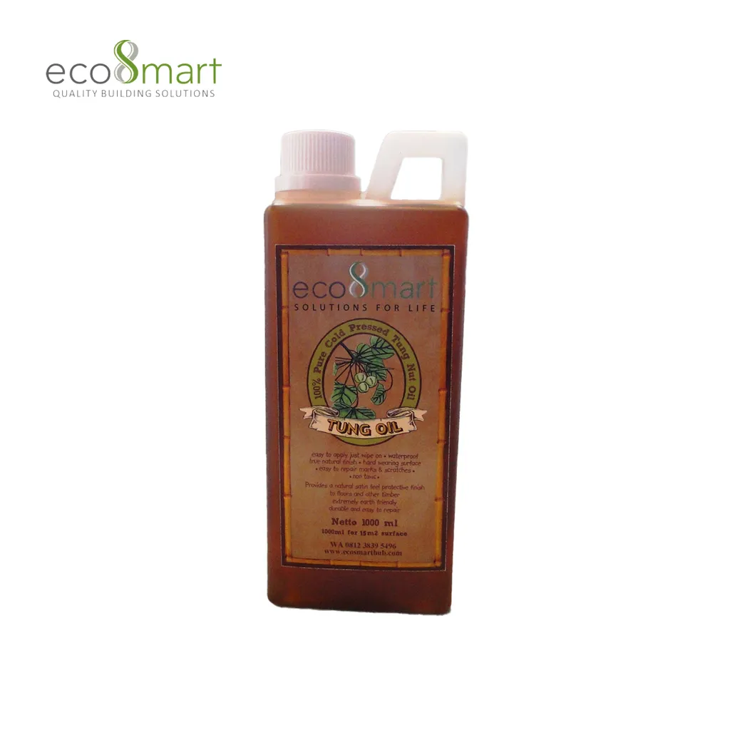 Eco Smart Tung Oil Polish Kayu Natural 1 Liter - Surabaya