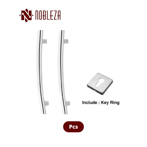 Nobleza Pull Handle Prime Circinus White Pcs - Surabaya