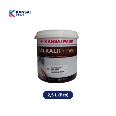 Kansai Paint Alkali Primer Cat Dasar 2,5 L Putih - Surabaya