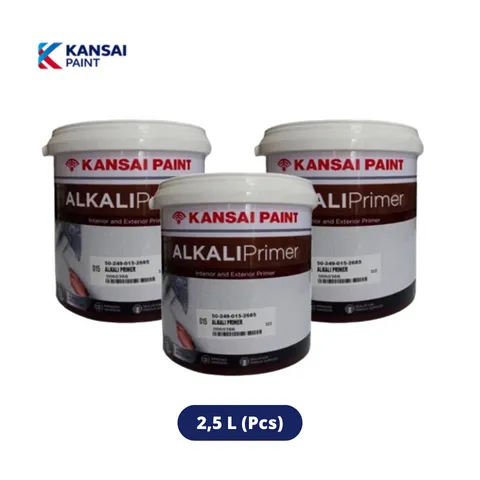 Kansai Paint Alkali Primer Cat Dasar 2,5 L Putih - Surabaya