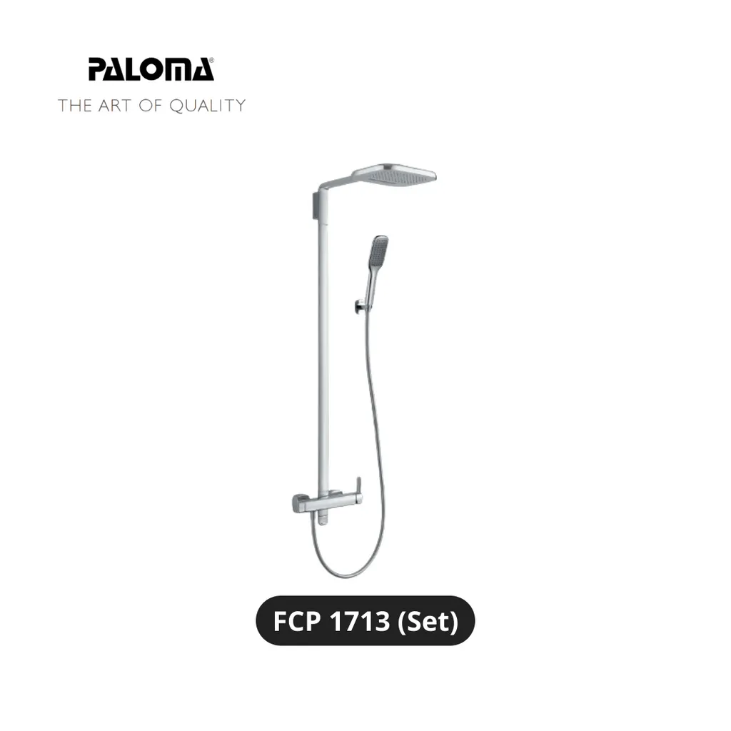 Paloma FCP 1713 Kran Shower Tiang Set - Surabaya