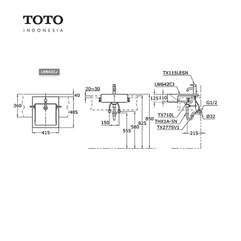 TOTO LW 642 CJ