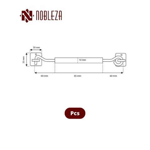 Nobleza Window Hook Hak Jendela NW-02 Pcs - Surabaya