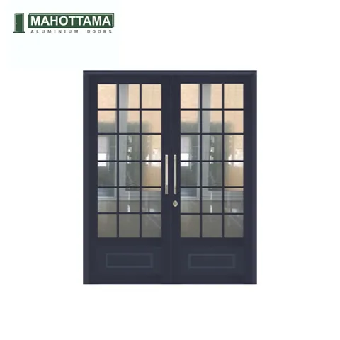 Mahottama Mas31 Dark Grey - Pintu Aluminium 174 x 215 175 x 215 Cm - Surabaya